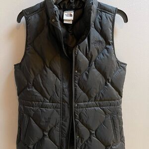 The North Face Black Quilted Vest